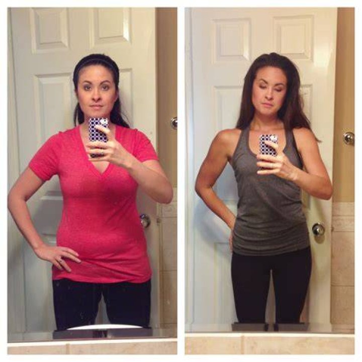 Before And After Diet And Exercise Regimen