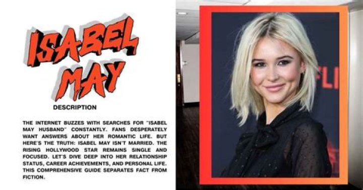 Untangling The Truth: Isabel May's Relationship Status Unveiled